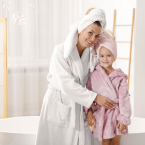 waffle terry bathrobe sale UK