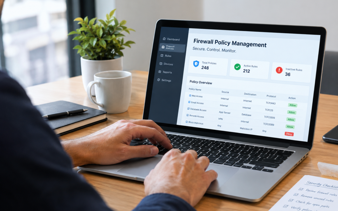 Firewall Policy Management: Best Practices for Stronger Network Security